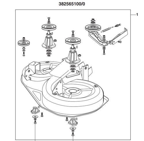 Plateau coupe assemblé - de,