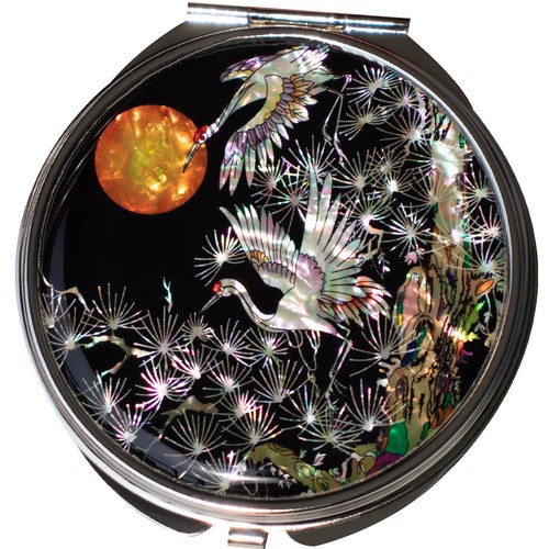 Miroir maquillage poche - miroir, de