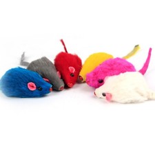  14 Pcs Jouets De Souris Aux Cheveux Lapin Accessoires Pour Animaux Compagnie