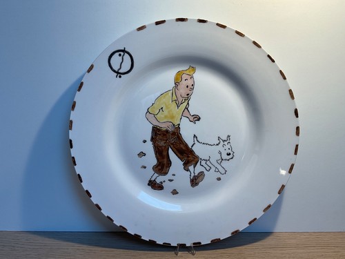 Assiette tintin pirate les - pirate,