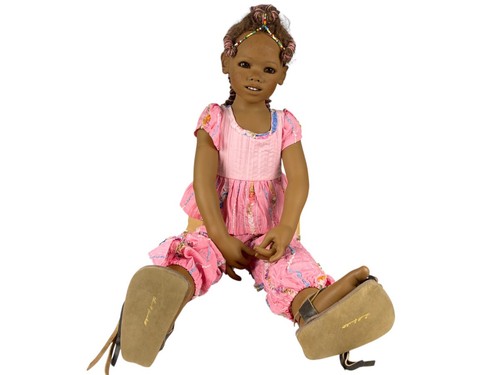Poupée artiste annette - d'artiste,