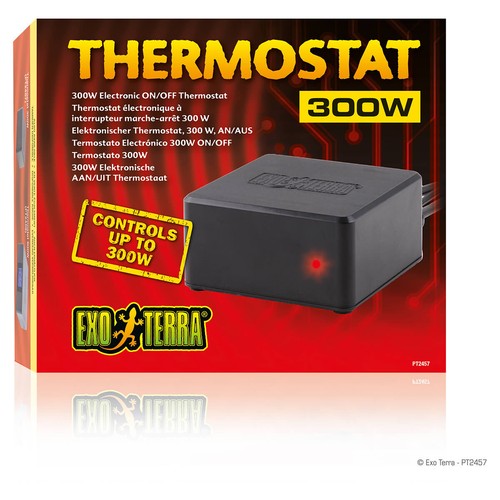 Exo terra thermostat 300w - thermostat, pour