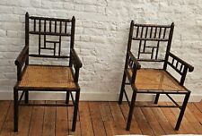 fauteuils bois imitation