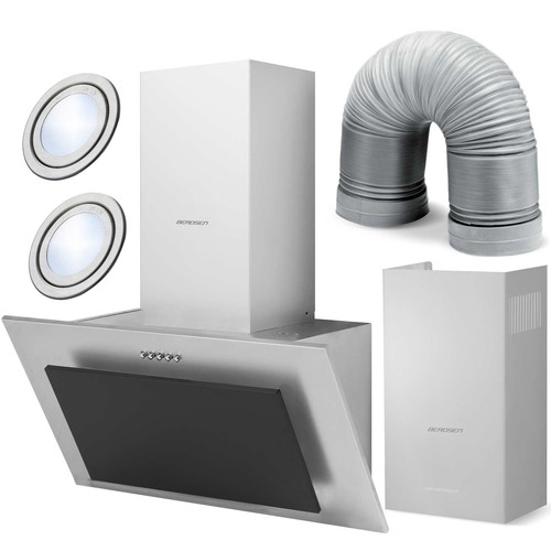 Hotte cheminée inox - cm, +