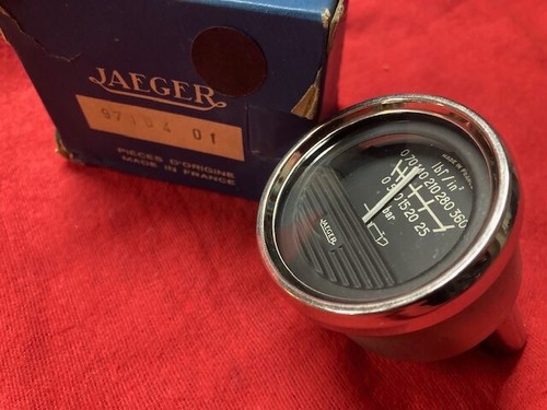 Manometre neuf jaeger 24v - manometre,