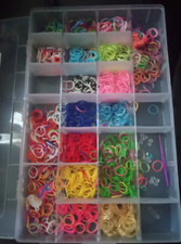 Used Rainbow Loom: Rubber Bands, Clips, And Weaving Hooks Included; Good Gift