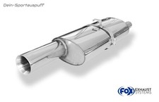 FOX Inox Échappement Sport