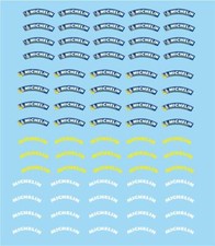 DECALS 1/18 Michelin Tire Marking 