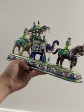 Figurine Éléphant Silver Indien Collection Vintage