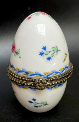 Boîte œuf porcelaine décor - boîte,