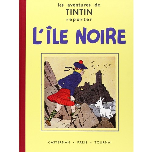 Album tintin île noire - de, l'île