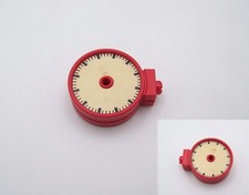 PLAYMOBIL (W236) STATION - red clock platform station 4302 4304 incomplete yellow