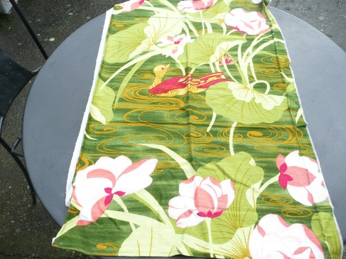 Tissu ancien vintage coton - ancien,