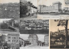 lot de 9 cartes postales