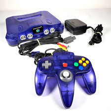 Console Nintendo 64 N64 NUS-001 Grape Purple Jap Japan