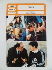 CARTE FICHE CINEMA 1997 DIDIER