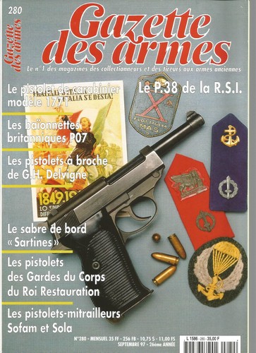 Gazette des armes 280 38 - des,