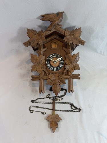 Horloge coucou forêt - horloge,