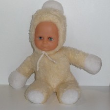 Doudou Poupée Boulgom - Blanc