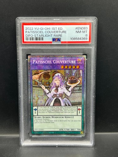 Yugioh psa mt patissciel - yugioh, 8