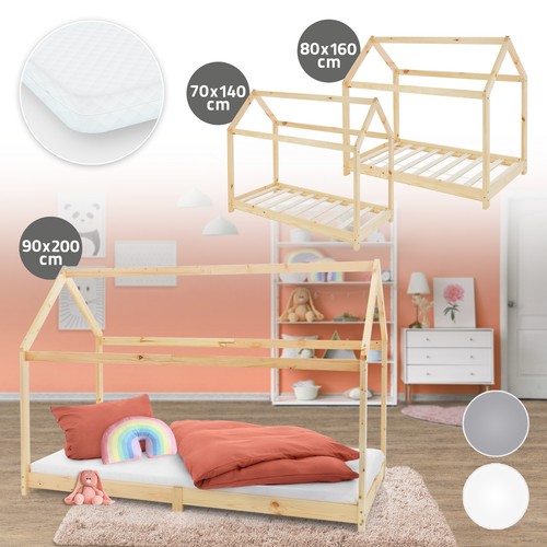 Lit enfants simple bois - simple, de