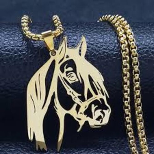 Collier tête cheval - de, –