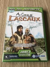 JEU D’AVENTURE AU CŒUR DE LASCAUX POUR LECTEUR DVD INTERACTIF TÉLÉ FRANÇAIS NEUF