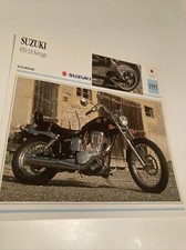 Suzuki LS650 Savage 1991 LS 650 carte moto de collection Atlas Japon