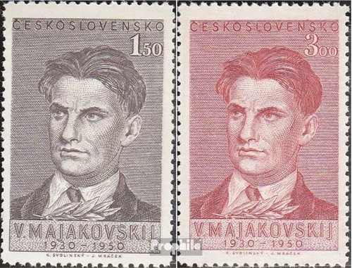 Tchécoslovaquie 608 609 - tchécoslovaquie, 608-609