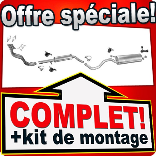 Ligne pot échappement pour - ligne,