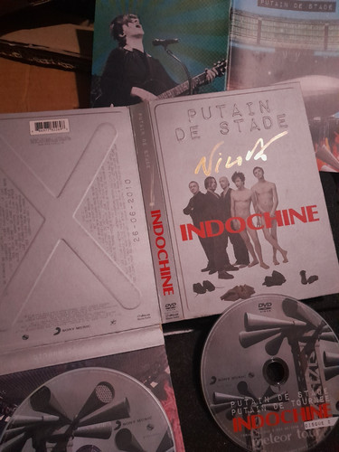 Indochine autographe coffret - indochine,