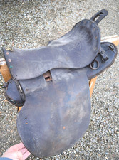 selle 7 rivets à palette cuir