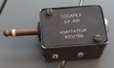 Adaptateur SOCAPEX SP 631 cable Casque Pilote Air Aéronavale Vintage ORIGINAL