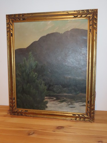 Tableau peinture ancienne - peinture,