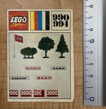 LEGO vintage 990 994 Trees and