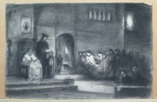 Grande Dessin Au Charbon