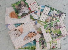 Calendriers La Poste Almanachs 2026 Paysage Animaux chien chat fleur Voiture.
