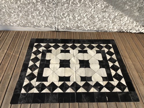 Tapis peau vache - en,
