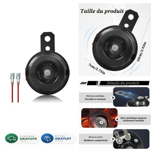 Weglok klaxon 12v - 12v, universel