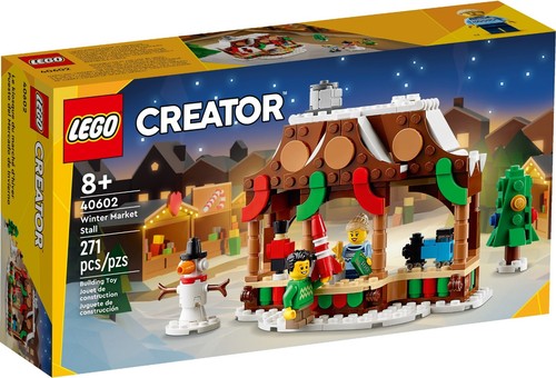 Lego 40602 winter market stall - market,