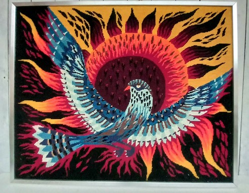 Tableau canevas tapisserie - canevas,