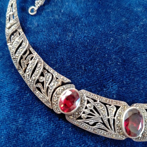 Collier vintage argent 825 - collier,