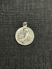 Ancien Pendentif Médaille En