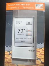 Schluter DITRA-HEAT-E-RT Programmable Touchscreen Floor Thermostat DHERT102/BW