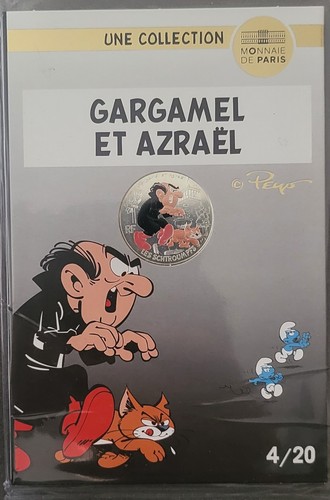 Piece euros argent - 10, gargamel