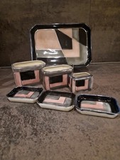 Magnifique Ensemble De  Bureau Porcelaine Limoges  Camille Tharaud Art Deco