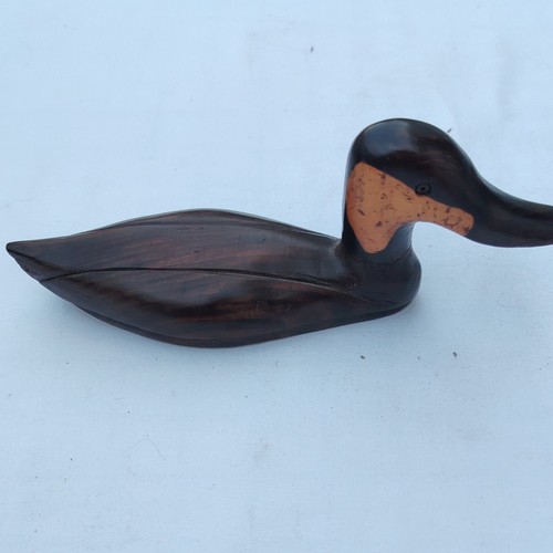 Figurine canard bois - canard,