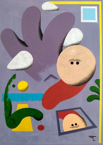 Art contemporain tableau