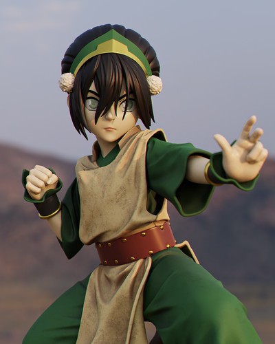 Toph avatar figurine - ,