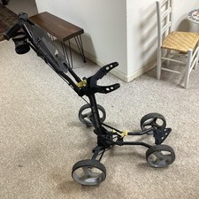 Sun Mountain Micro Cart 4-Wheel Collapsible Golf Bag Push Pull Cart